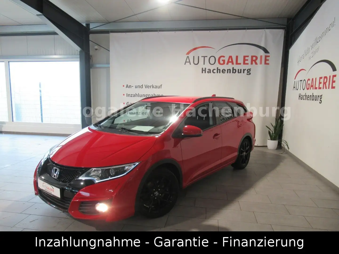 Honda Civic Tourer Style Edition/Navi/Kamera/DAB/EURO6 Rot - 1