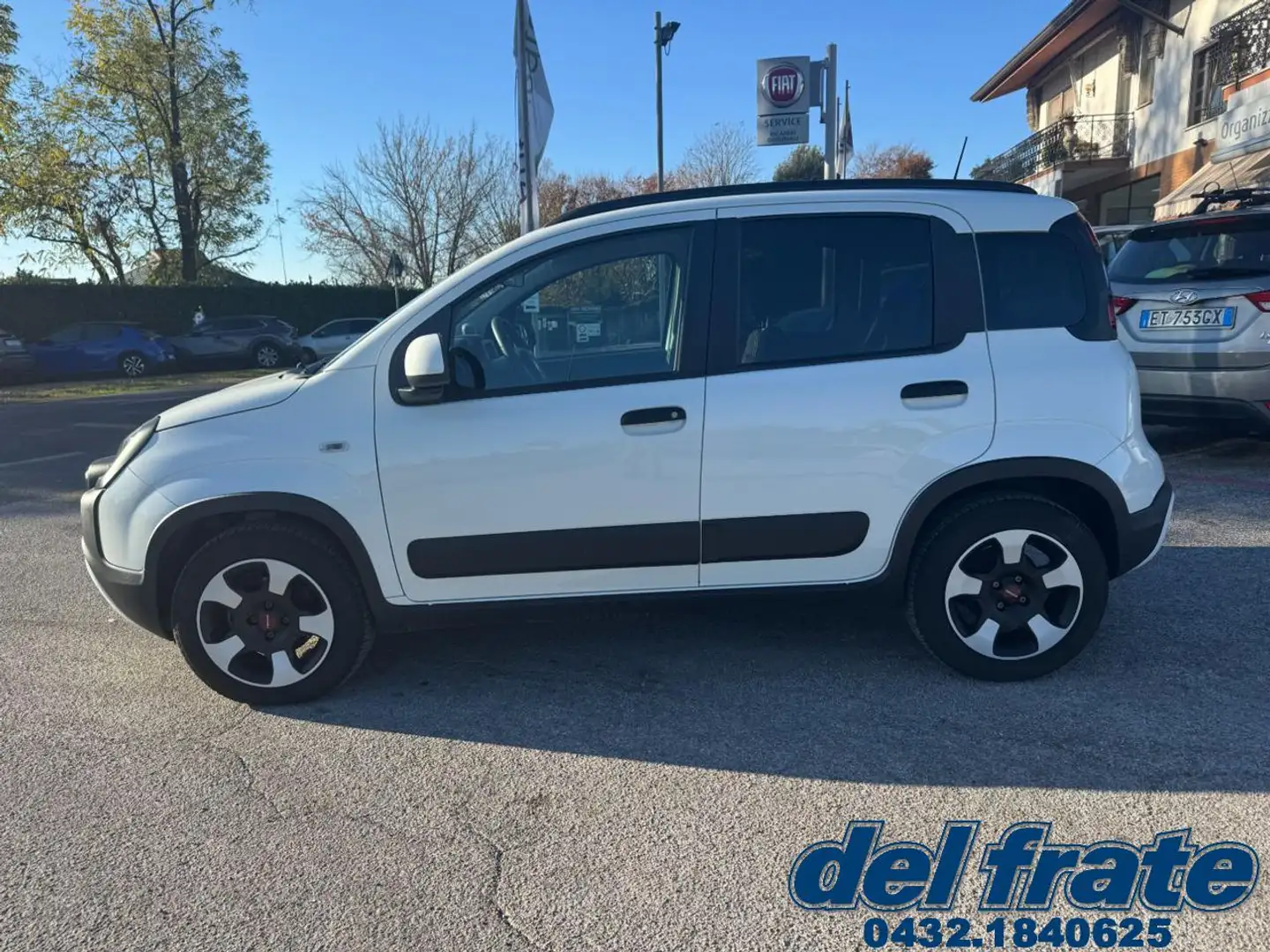 Fiat Panda Cross III 1.0 70Cv Mild Hybrid Cross Plus 4x2 Bianco - 2