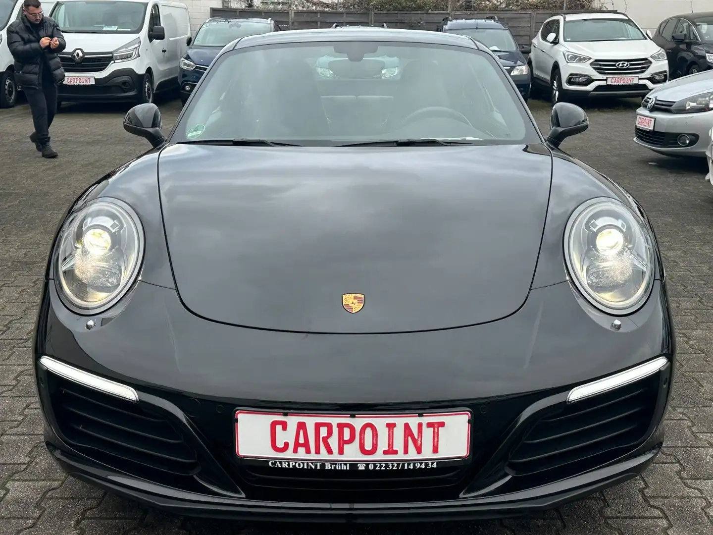Porsche 911 "CARRERA"-DEUTSCH|APPROVED|SCHIEBEDACH|20ZOLL Schwarz - 2