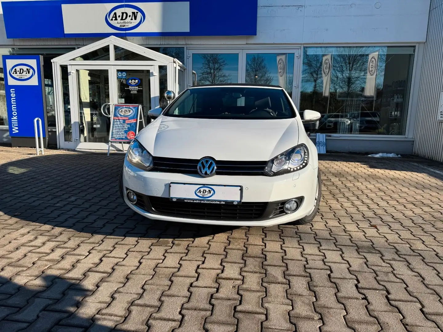 Volkswagen Golf VI Cabriolet 1.4 TSI *1.Hand!*8fach* Weiß - 1