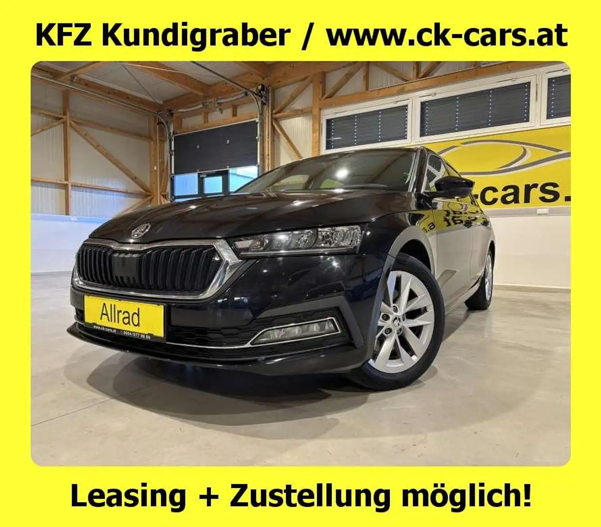 Skoda Octavia DSG 4x4 VIRTUAL COCKPIT HEAD-UP-DISPLAY LED AHK Schwarz - 1
