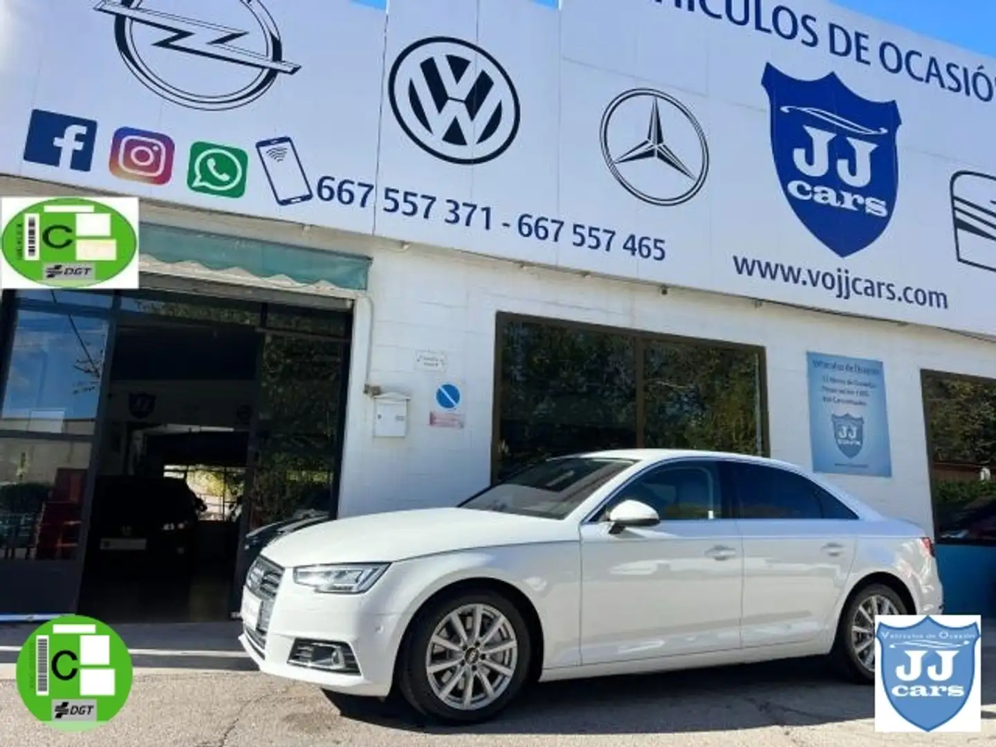 Audi A4 3.0TDI quattro tiptronic 200kW Blanc - 1