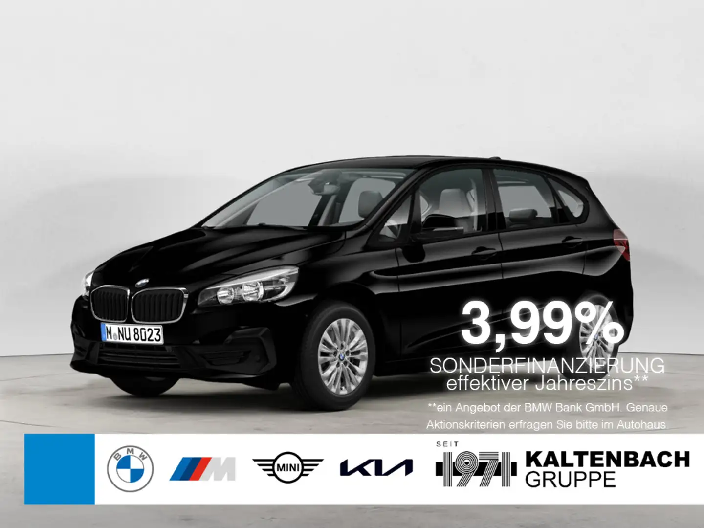 BMW 218 i Active Tourer Advantage FACEL. NAVI SHZ Schwarz - 1