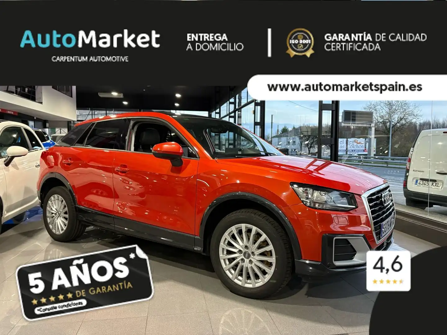 Audi Q2 1.6TDI Design edition S tronic 85kW Orange - 1