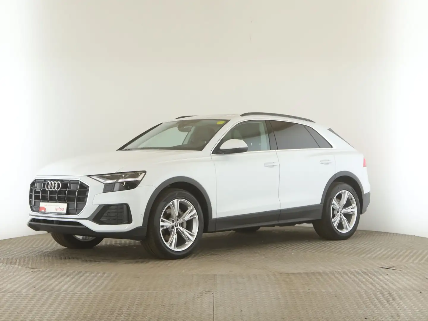 Audi Q8 50 TDI quattro *Pano*AHK*RFK*LUFT*StandH*MMI- Weiß - 2