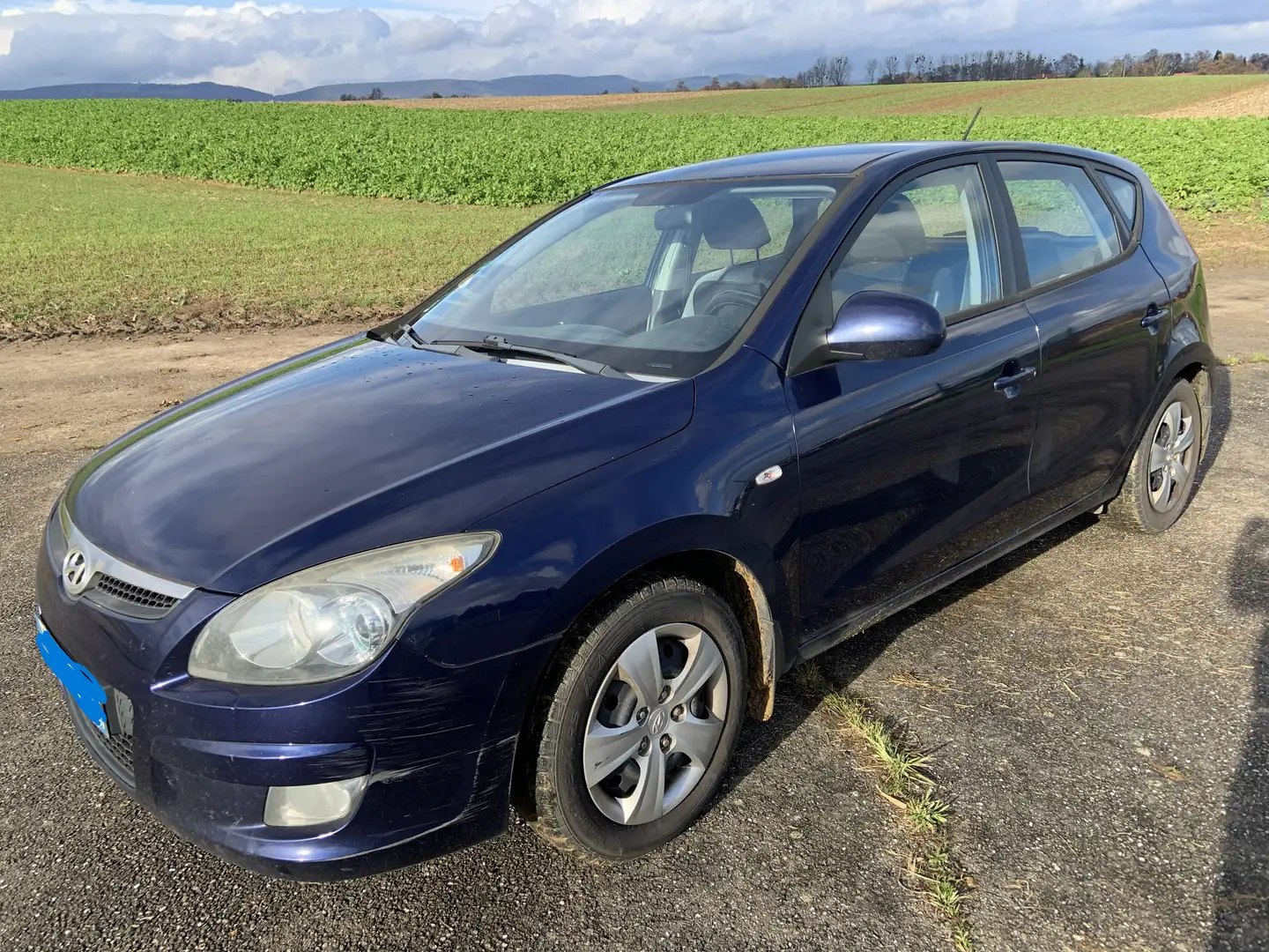 Hyundai i30 i30 1.6 CRDi 90 Pack Clim BVM6 Bleu - 1