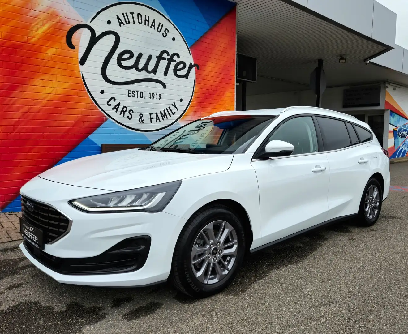Ford Focus Turnier Titanium| Ford SYNC4/LED/Parkpilot/Winterp Weiß - 1