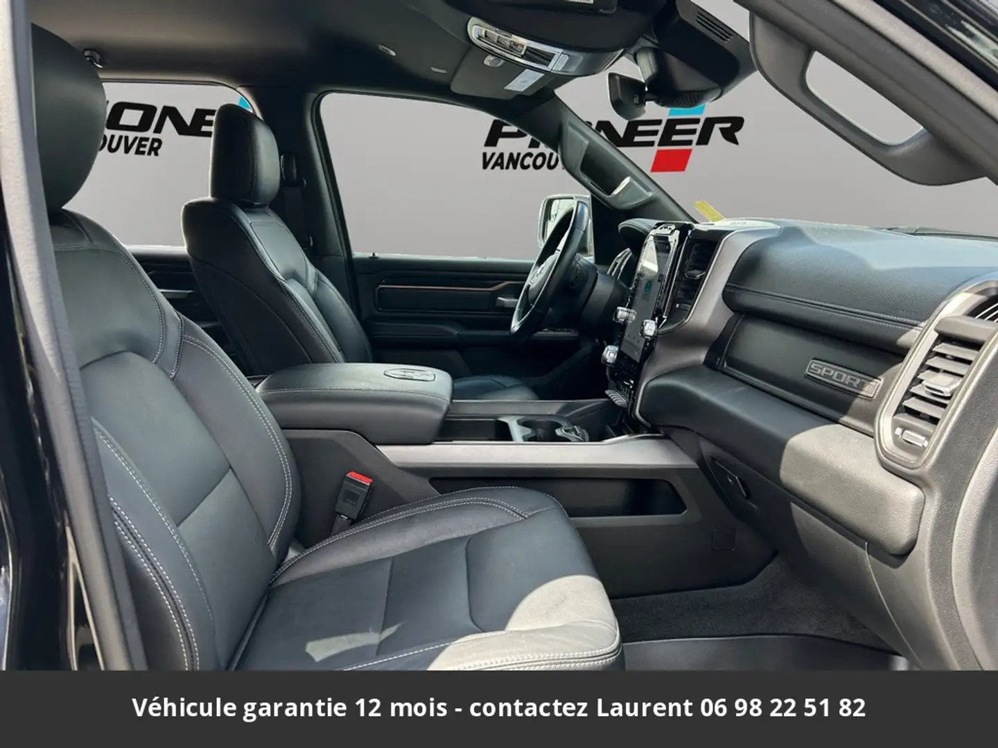 Dodge RAM Sport Night 12P 5.7L 4x4 Tout compris hors homolog Noir - 2