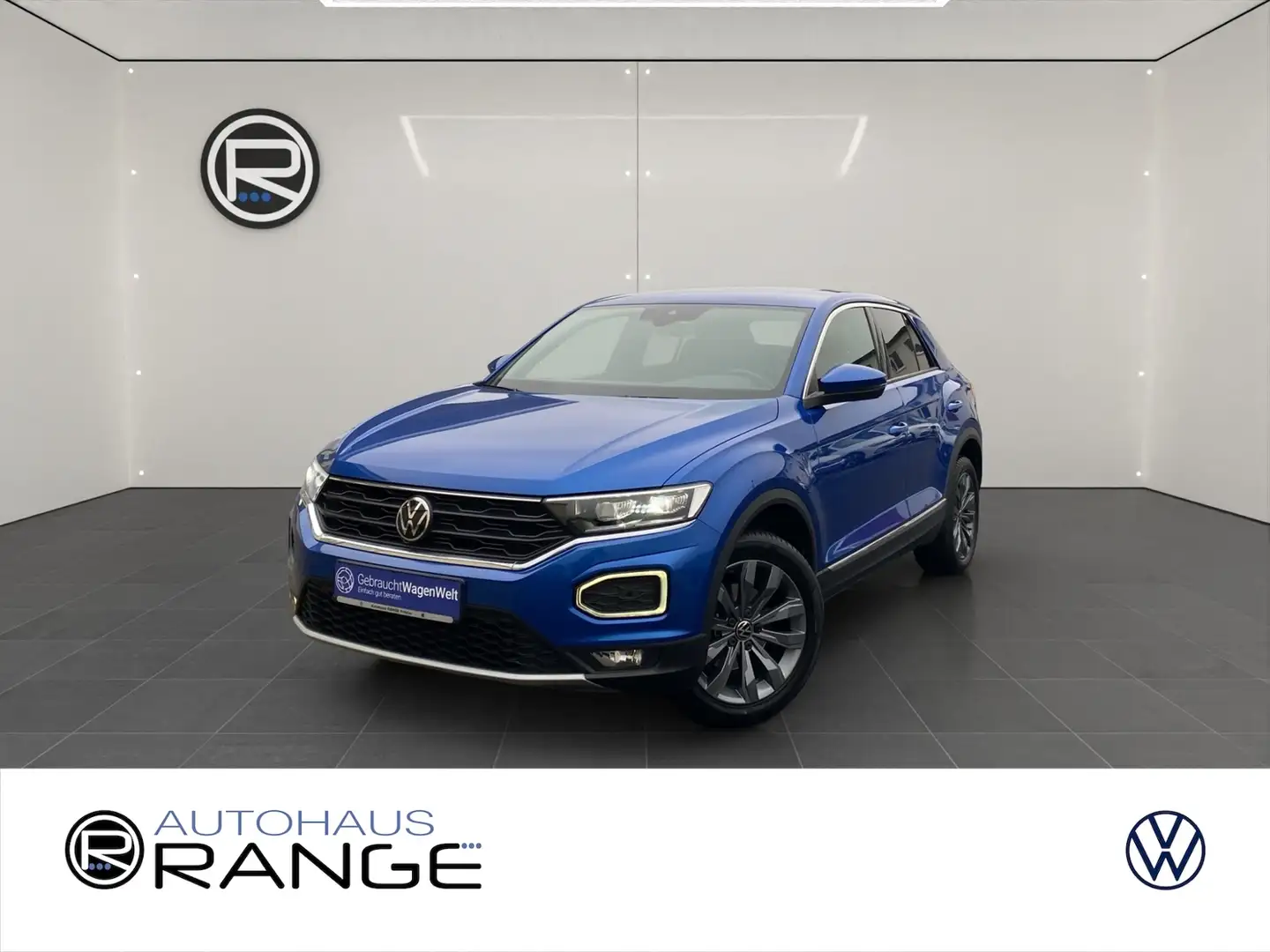 Volkswagen T-Roc 1.5 TSI Sport *KAMERA SHZ* Blau - 1