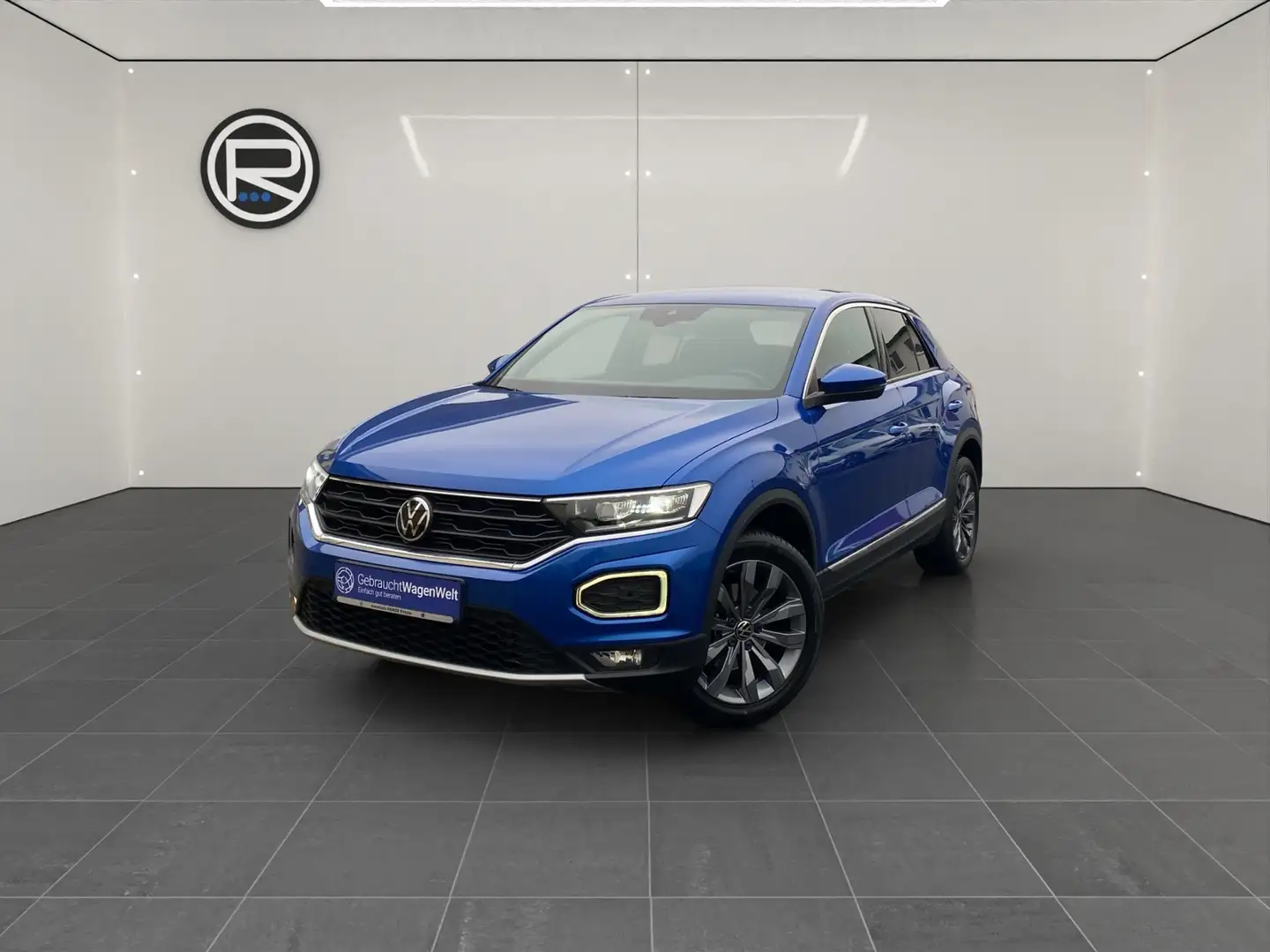 Volkswagen T-Roc 1.5 TSI Sport *KAMERA SHZ* Blau - 2