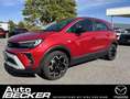 Opel Crossland 1.2 Turbo Elegance - Audi-/Navisystem, Sichtpaket, Rouge - thumbnail 1