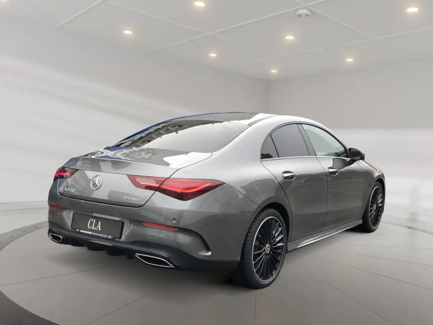 Mercedes-Benz CLA 250 4MATIC Coupe +MBUX+Wide+AMG+Pano+MBeam Gris - 2