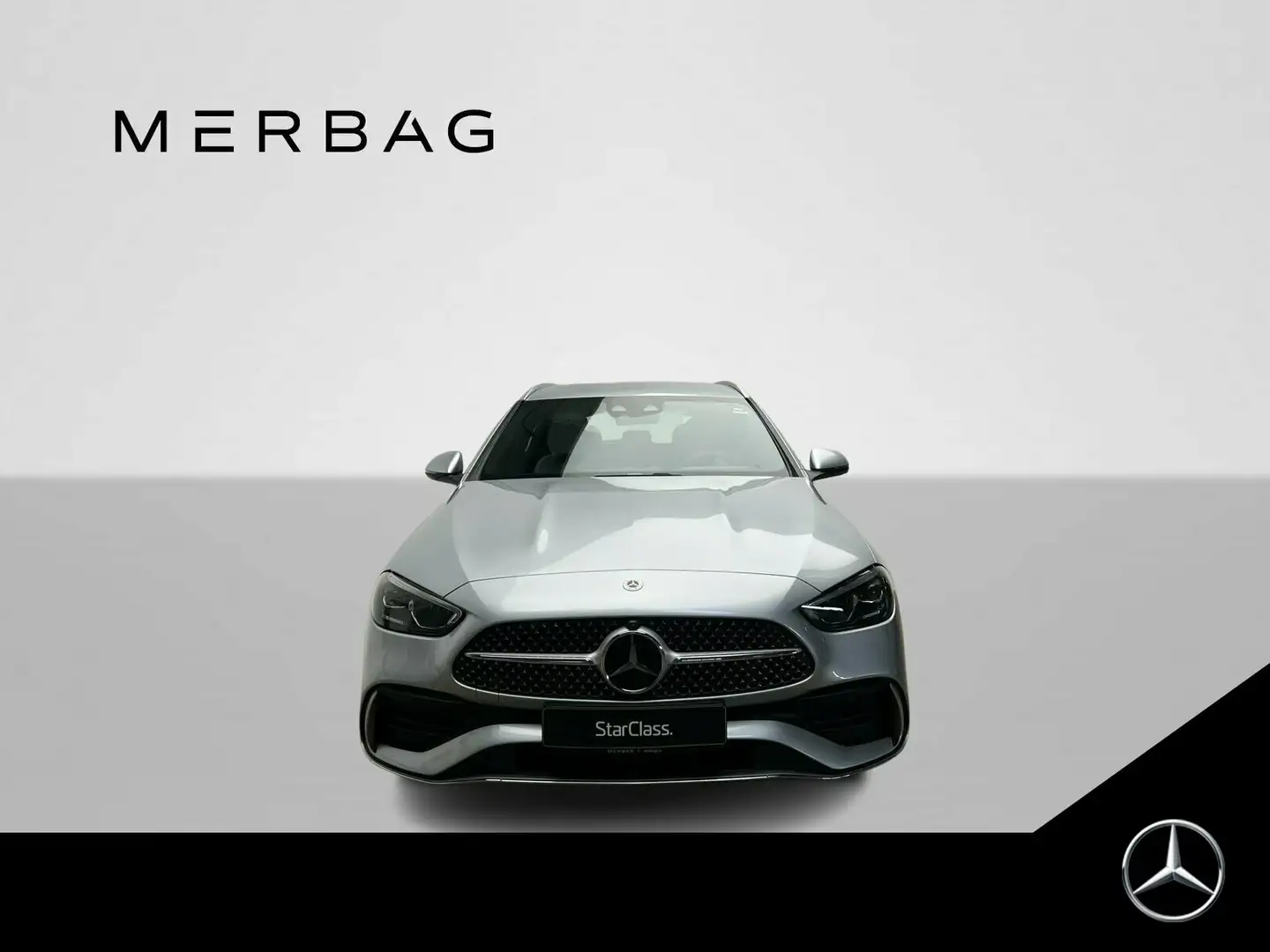 Mercedes-Benz C 300 C 300 T AMG-Line MBUX Prem+LED+AHK+360°+Memo Navi Argintiu - 2