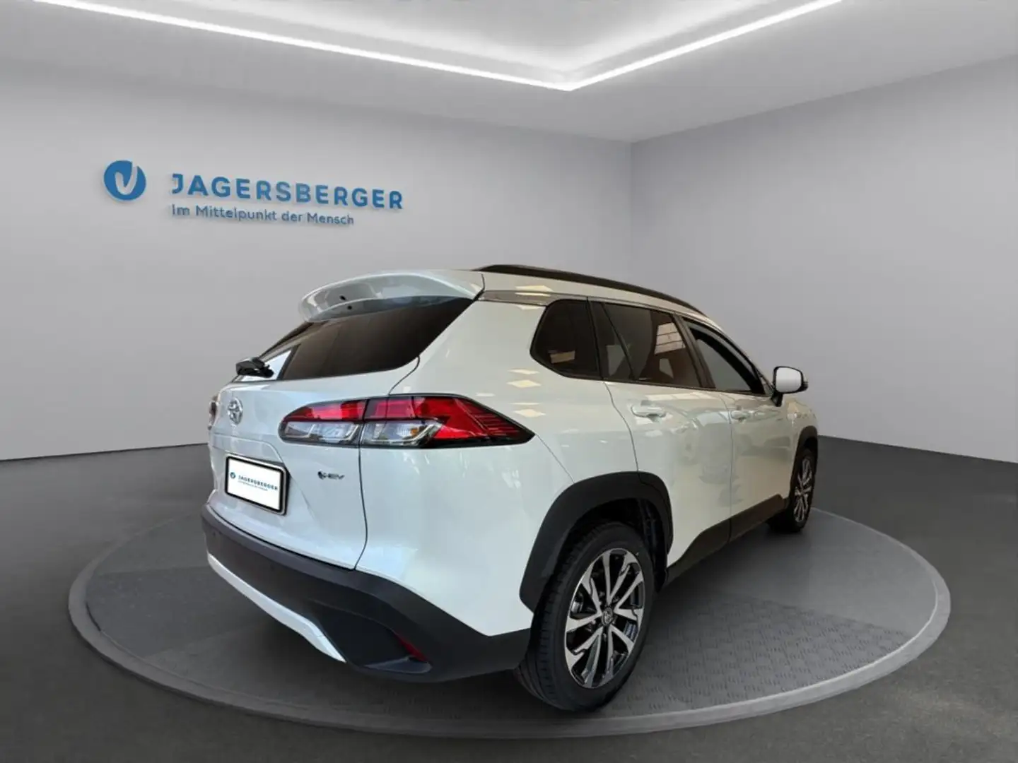Toyota Corolla Cross 2,0 Hybrid Active Drive AWD Blanc - 2