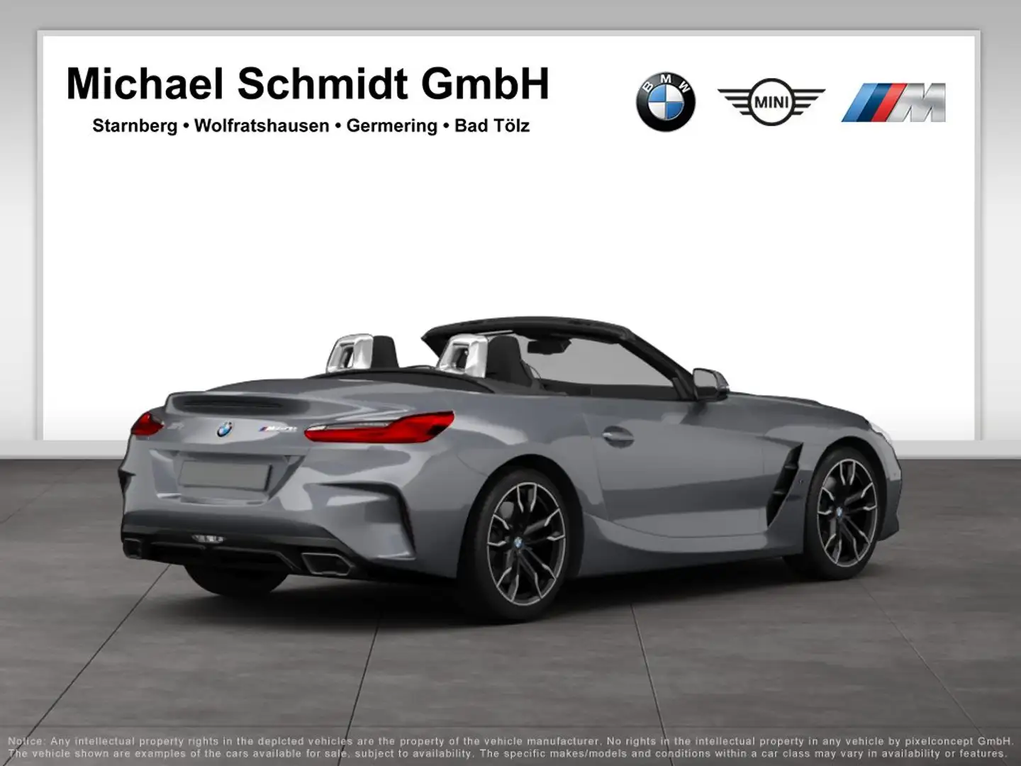 BMW Z4 M40i *19"*LC Prof.*HUD*H/K*DAB*Adapt.LED*Komfortzg Grau - 2