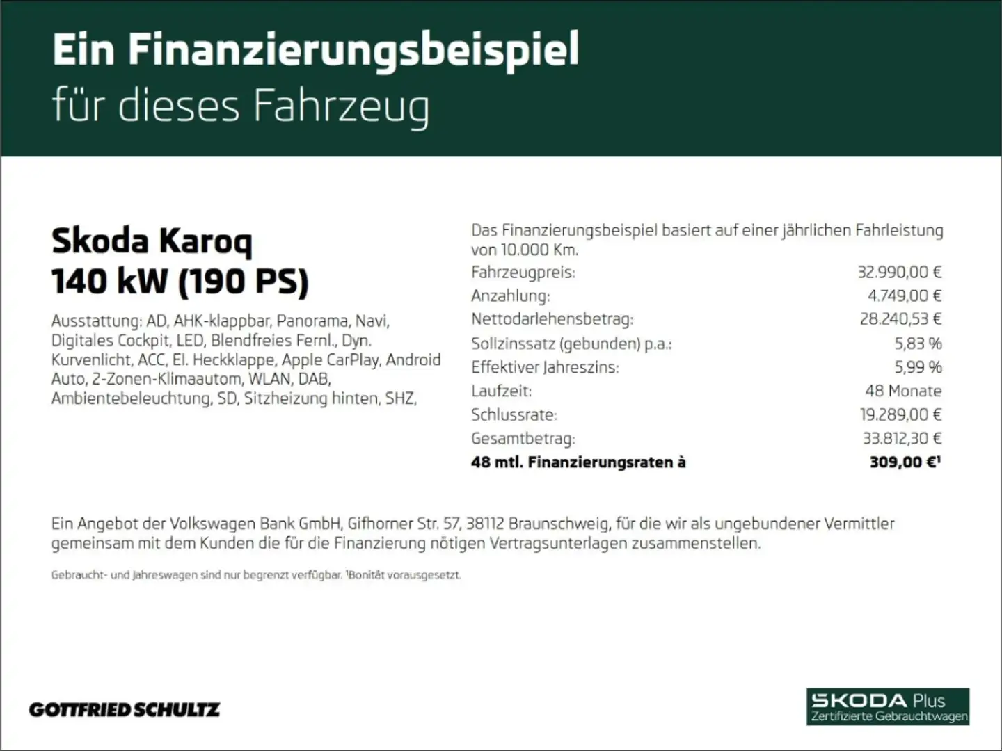 Skoda Karoq SPORTLINE TSI DSG AHK SITZHEIZUNG NAVI EINPARKHILF Grau - 2