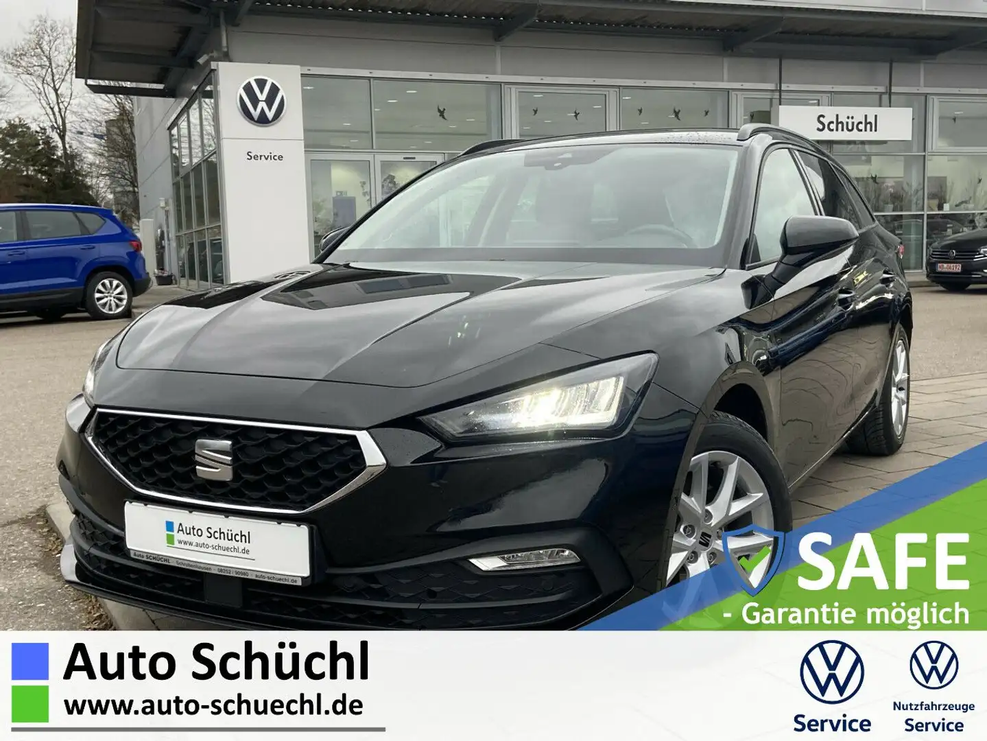SEAT Leon ST 1.5 eTSI DSG Style NAVI-PRO+LED+VIRTUAL- Schwarz - 1