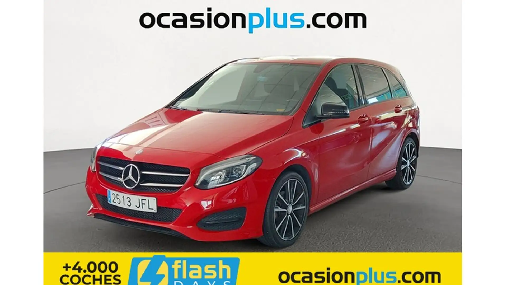 Mercedes-Benz B 180 CDI 7G-DCT Rojo - 1