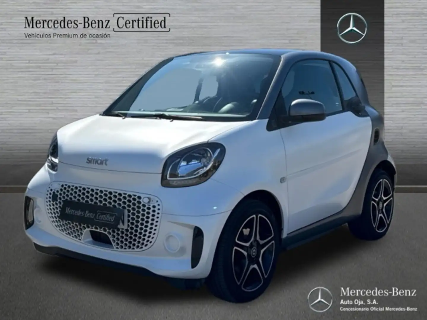 smart forTwo Coupé EQ Blanc - 1