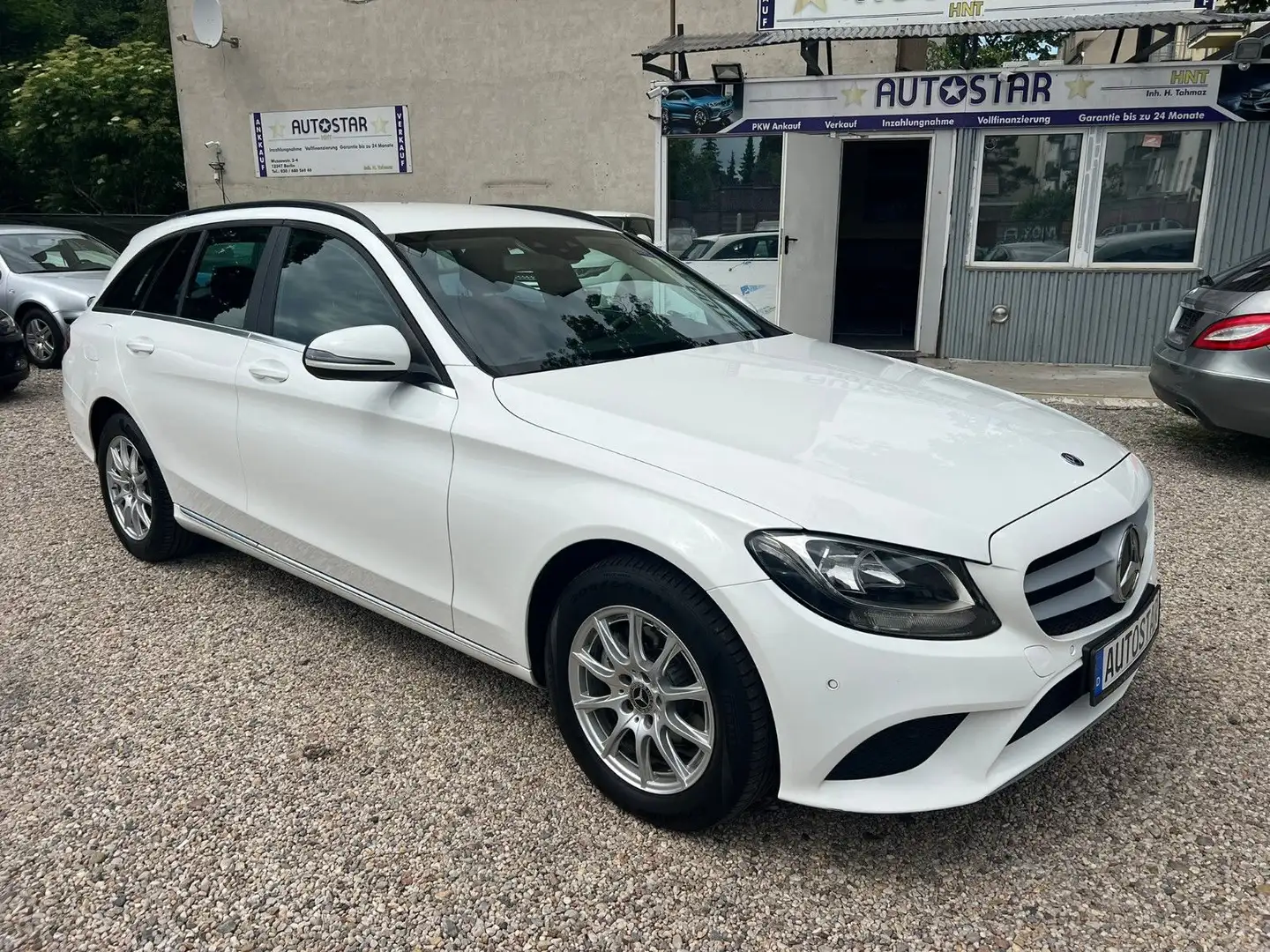 Mercedes-Benz C 200 d T Automatik*Euro6*R-Cam*Navi*Top Weiß - 2