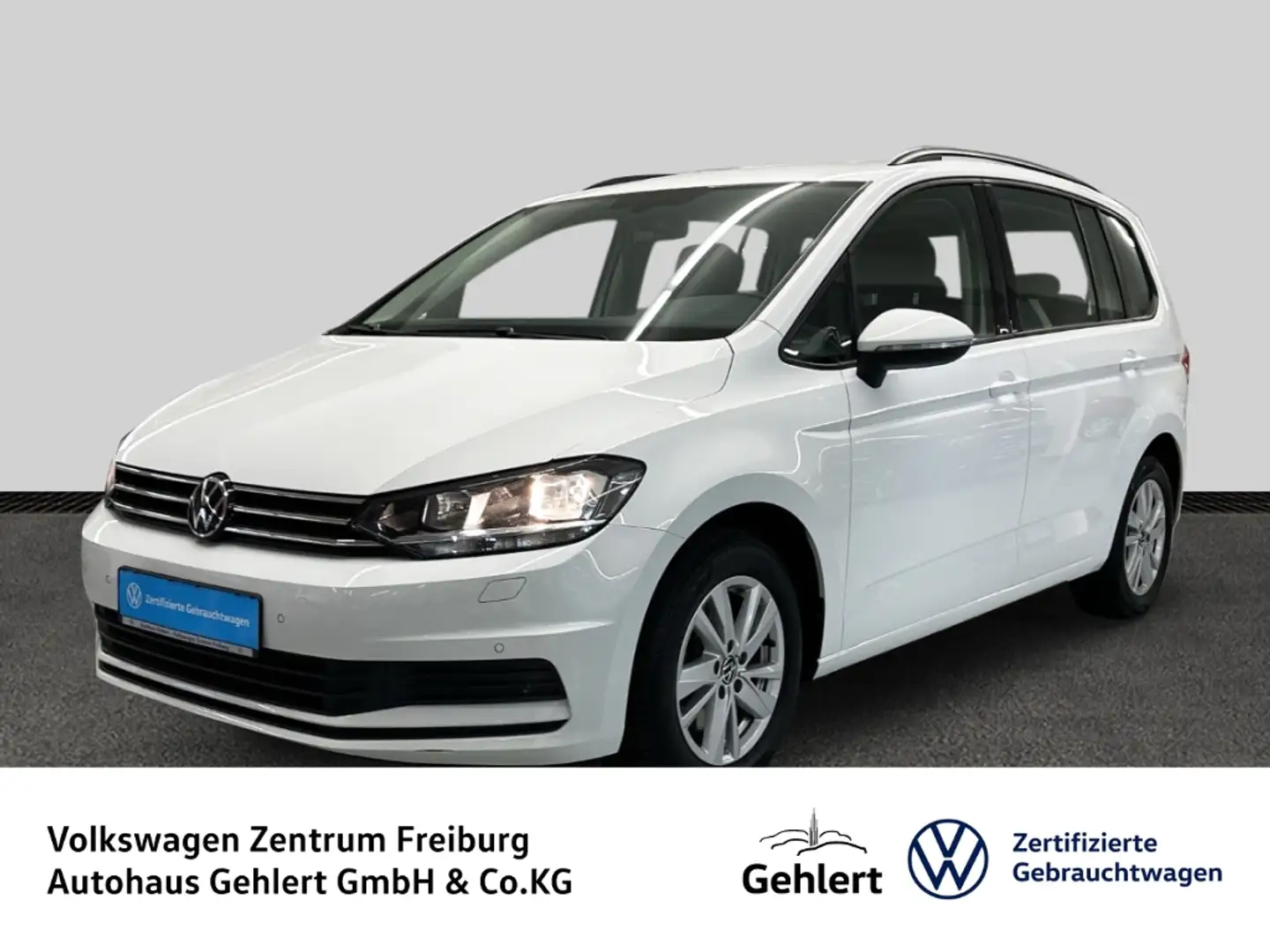 Volkswagen Touran Comfortline 2.0 TDI Navi Klima ACC Sitzheizung Weiß - 1