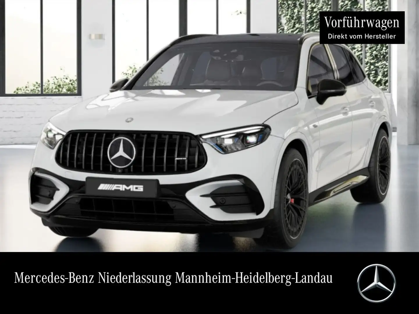 Mercedes-Benz GLC 43 AMG GLC 43 4M NIGHT+PANO+360+STHZG+BURMESTER+SITZKLIMA Weiß - 1