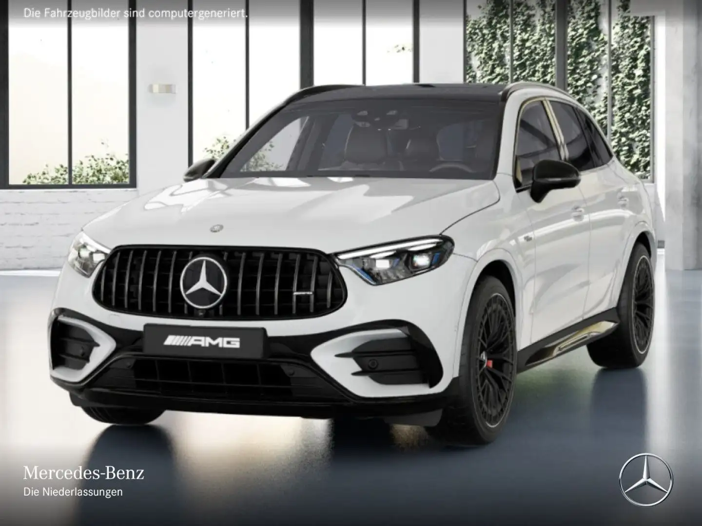 Mercedes-Benz GLC 43 AMG GLC 43 4M NIGHT+PANO+360+STHZG+BURMESTER+SITZKLIMA Weiß - 2