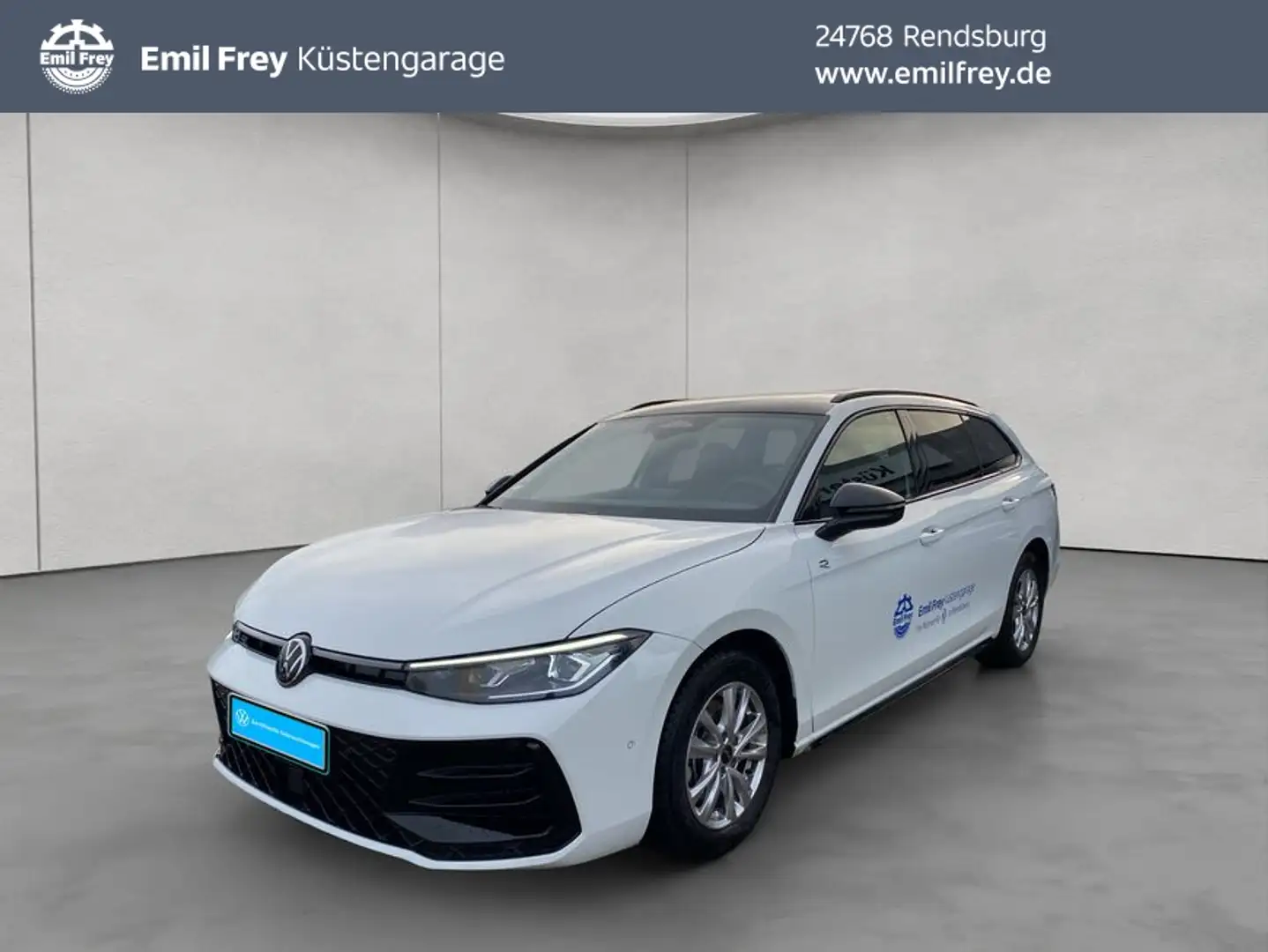 Volkswagen Passat Variant 2.0 TDI SCR DSG R-Line Weiß - 1