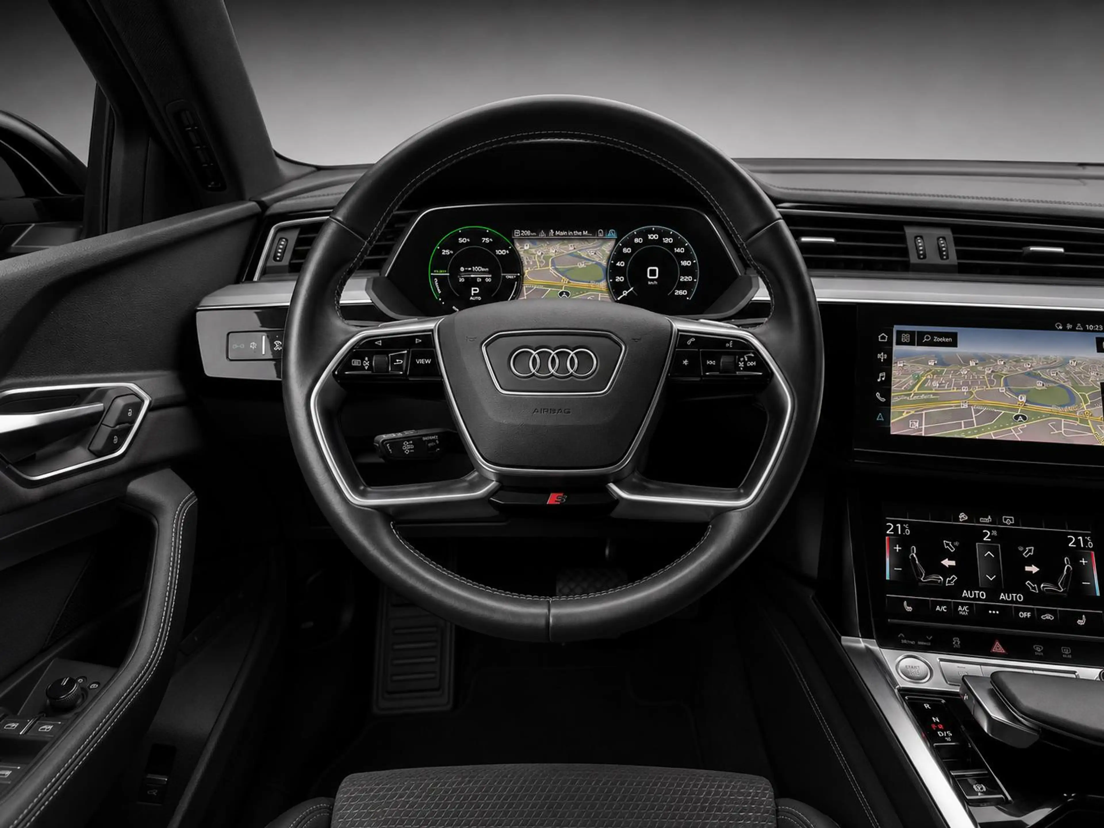 Audi e-tron 50 quattro Launch edition Black 71 kWh| ACC|AppleC — photo 11
