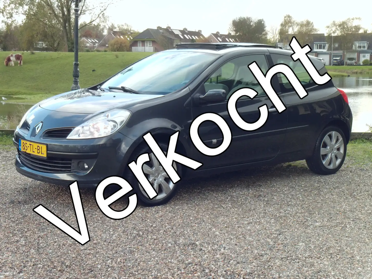Renault Clio 1.6-16V Initiale - Airco - Glasdak Grijs - 1