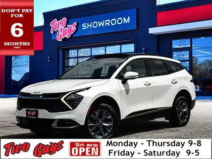 White 2023 Kia Sportage Hybrid SX AWD SUV / Crossover 6-Speed Automatic