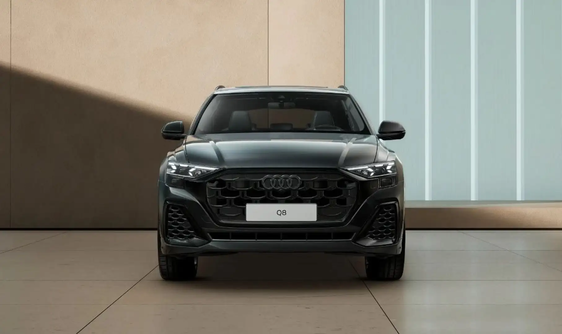 Audi Q8 S line 55 TFSIe Pano,23',AHK,Raute,Laser,360° Szürke - 2