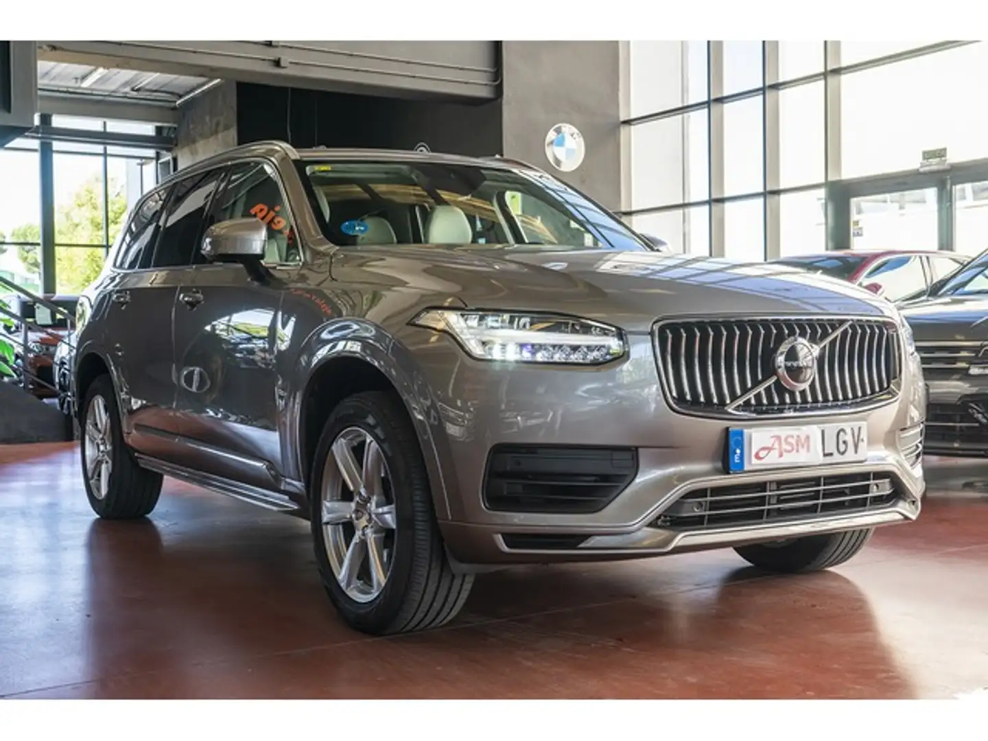 Volvo XC90 T8 Twin Business Plus AWD Aut. Gris - 2
