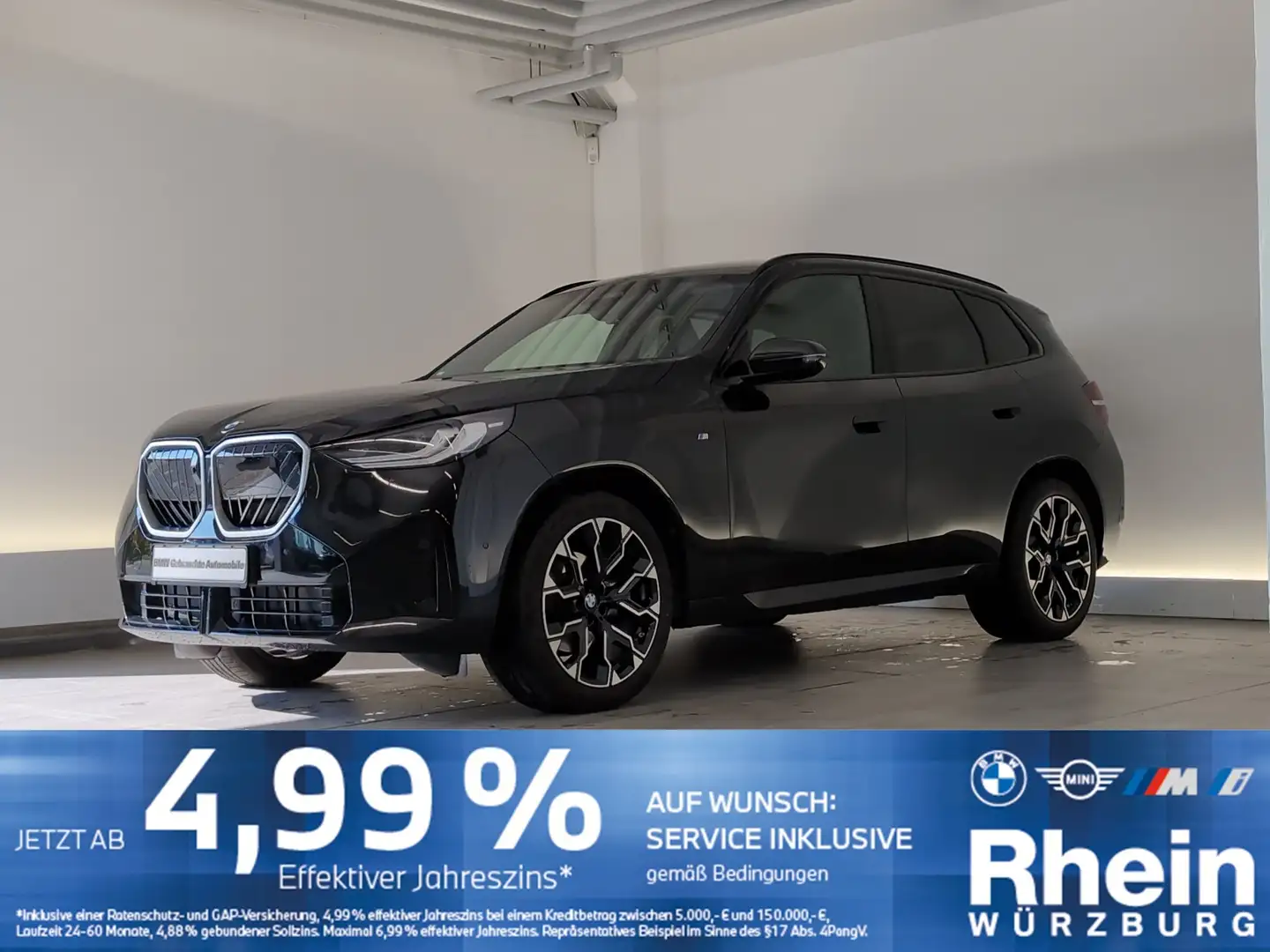BMW X3 20d xDrive M Sportpaket DAB/SHZ/Pano Schwarz - 1