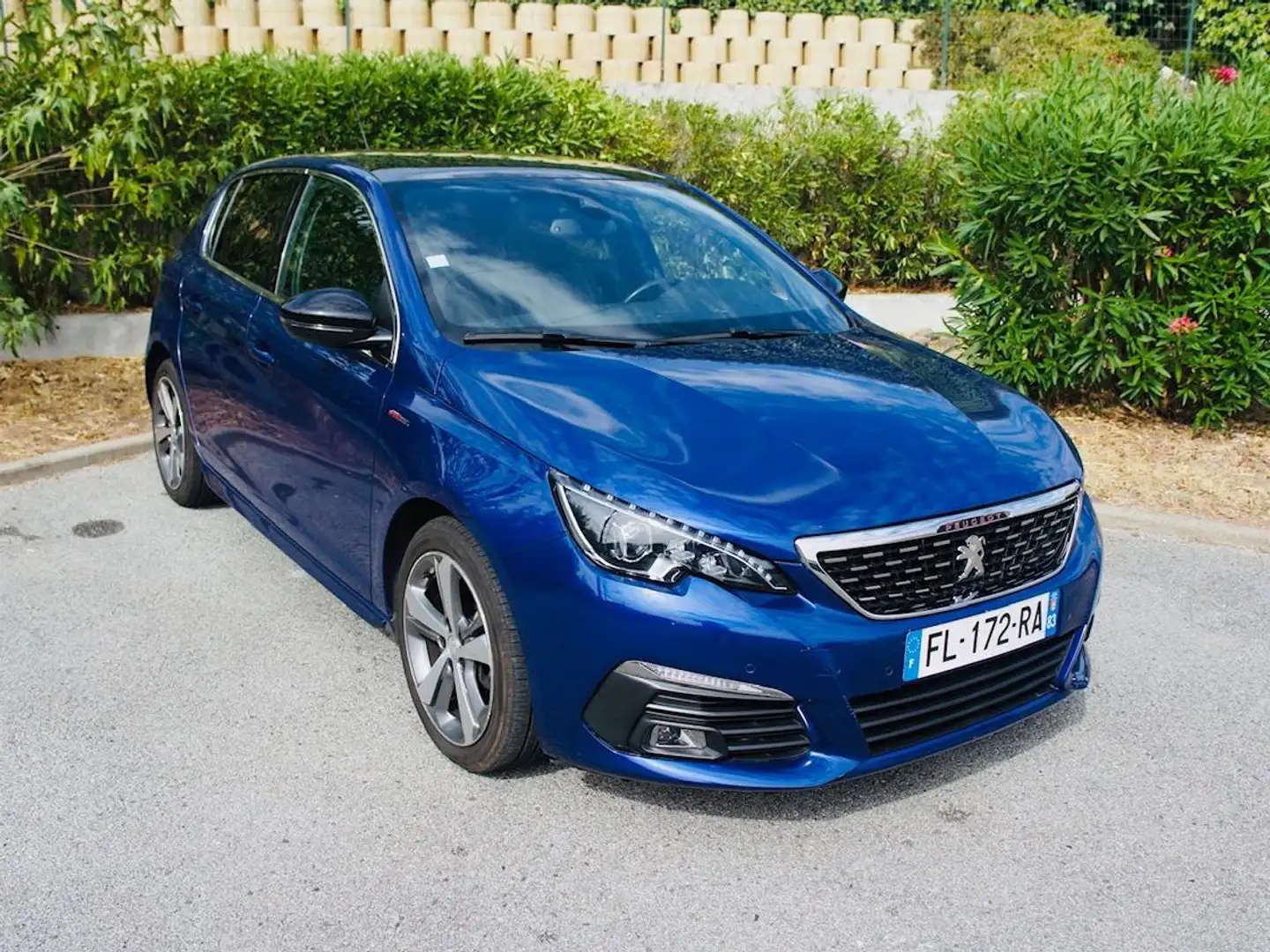 Peugeot 308 308 II (2) 1.2 PURETECH 130 S&S 6 CV GT-LINE EAT8 Bleu - 1