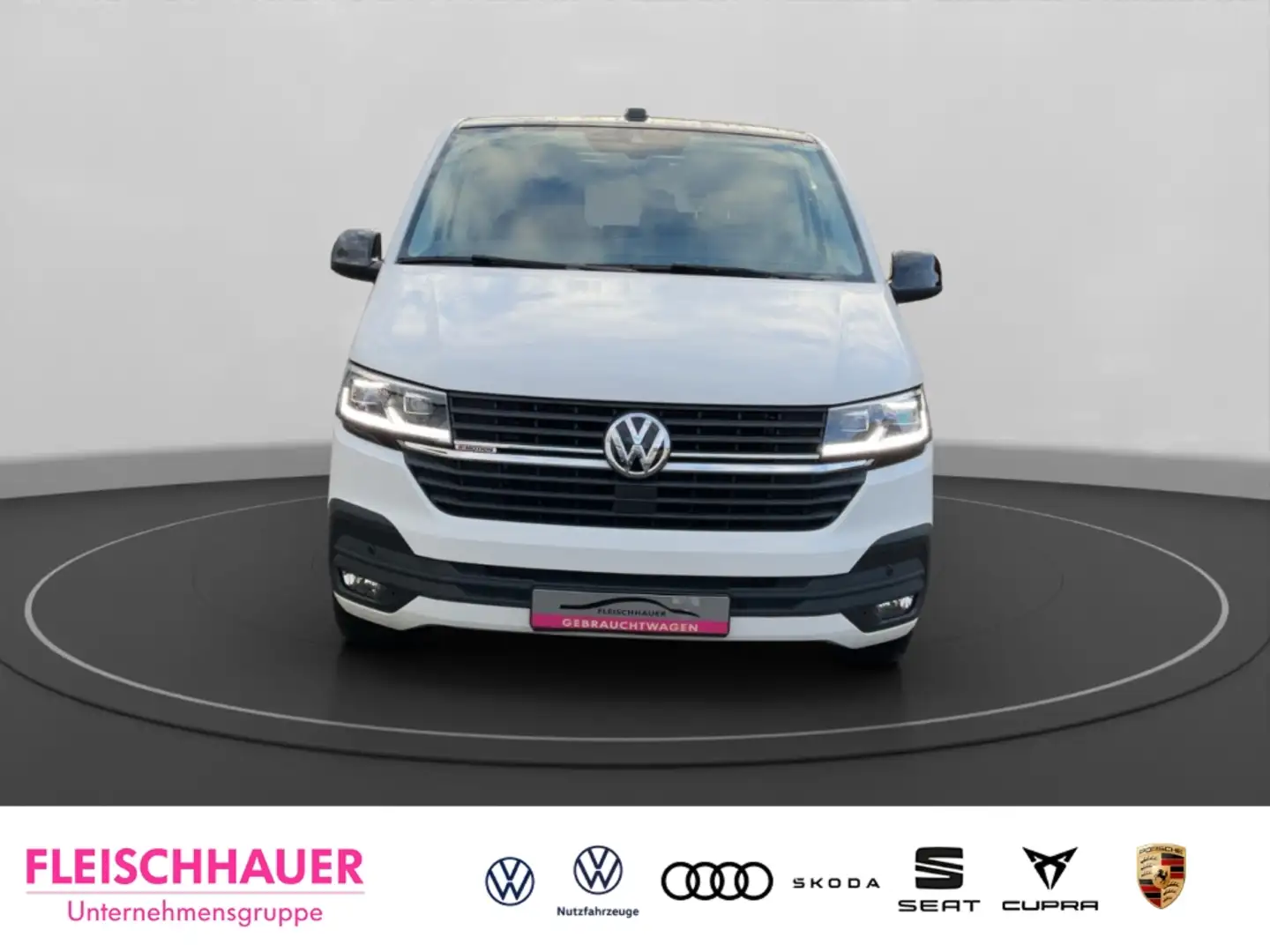 Volkswagen T6.1 Multivan 2.0 TDI DSG 4MOTION Navi Leder Digitales Cockpit L Weiß - 2