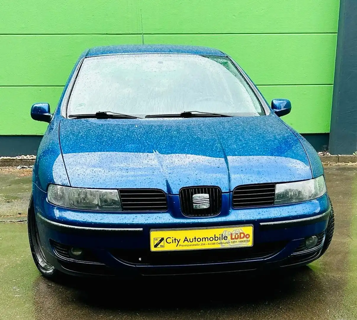 SEAT Leon 1.6, Klimaautomatik, ZV, e. Fensterheber Albastru - 2