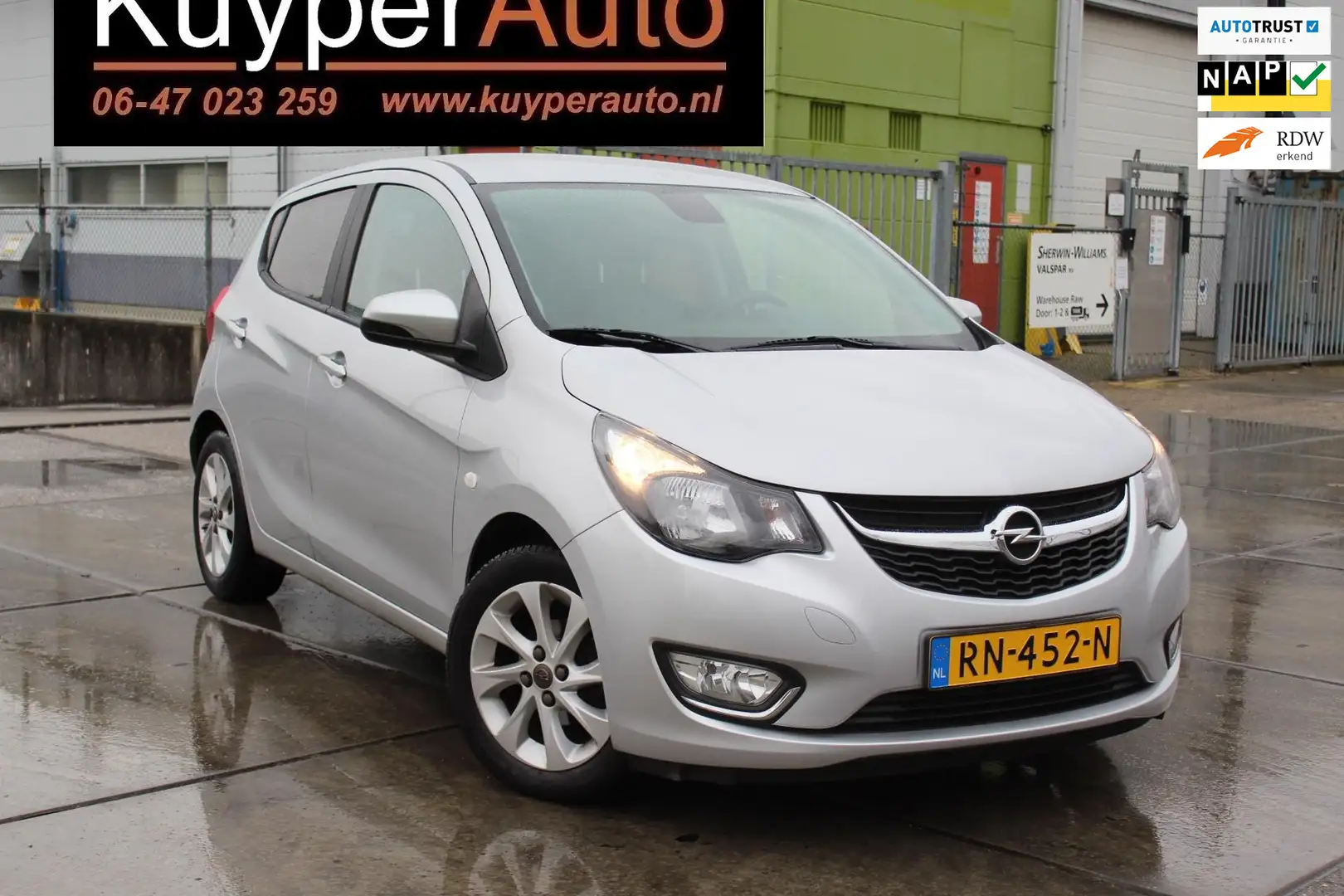 Opel Karl 1.0 ecoFLEX Innovation 5 DRS NAP INCL BTW NAVI MUL Grijs - 1