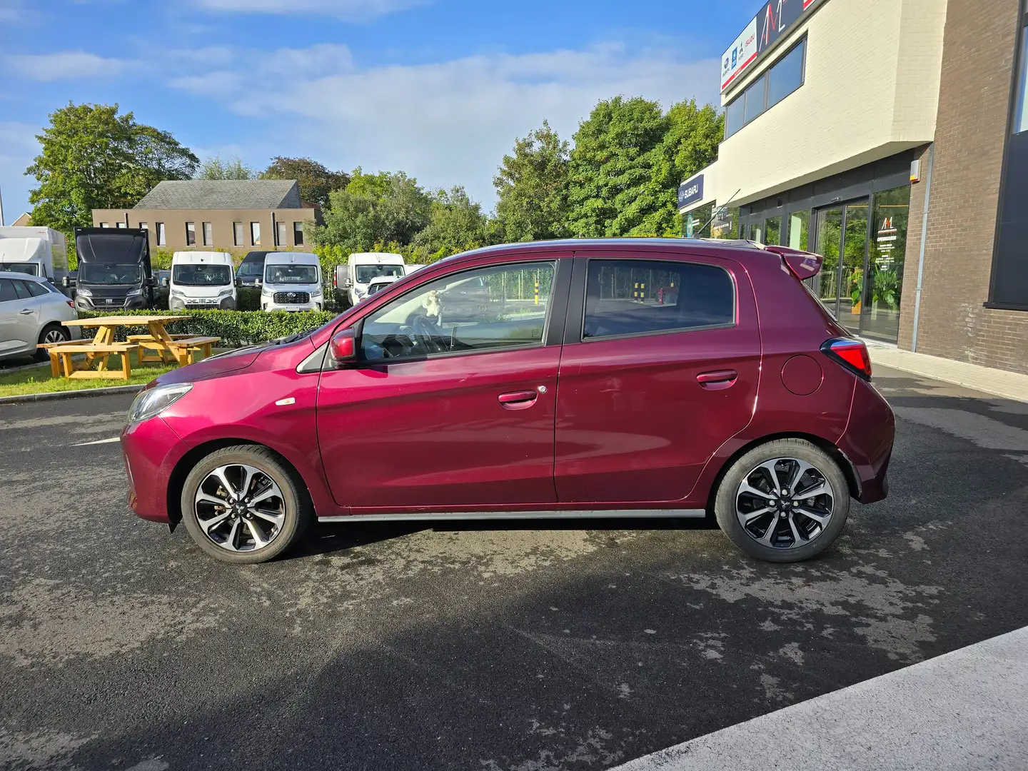 Mitsubishi Space Star 1.2i MANUEEL Rouge - 2
