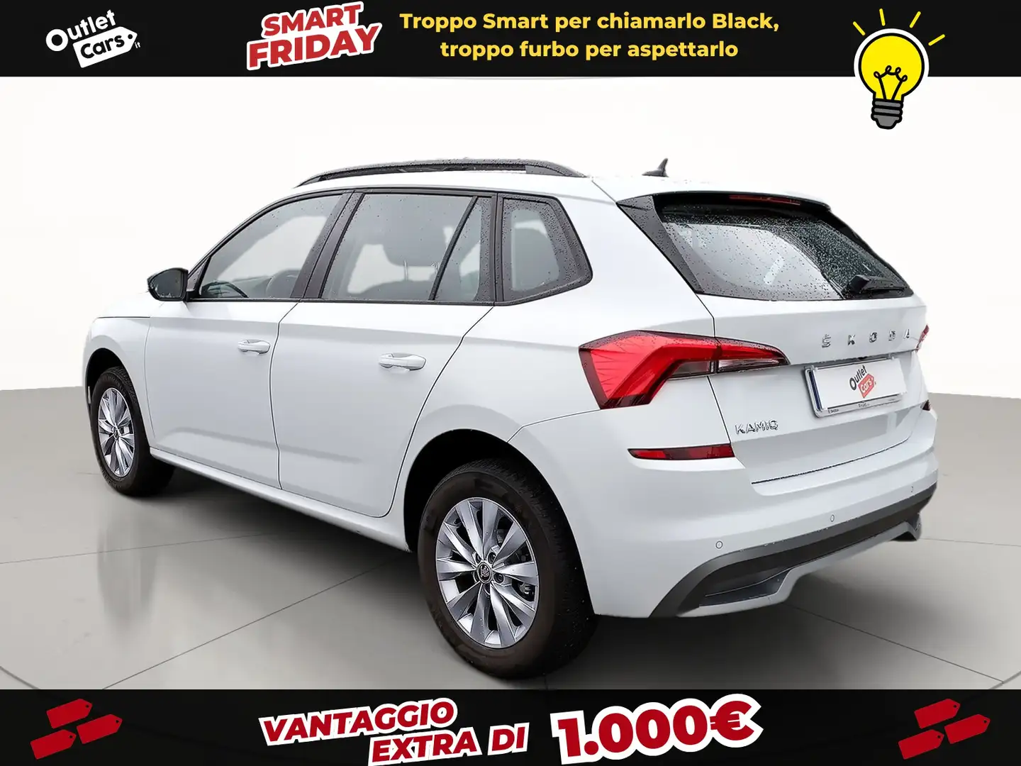 Skoda Kamiq 1.0 tsi ambition 110cv Blanc - 2
