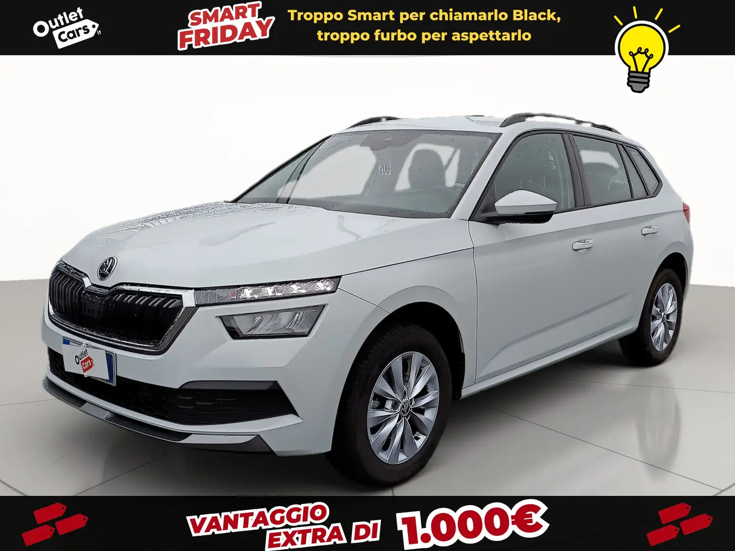 Skoda Kamiq 1.0 tsi ambition 110cv Blanc - 1