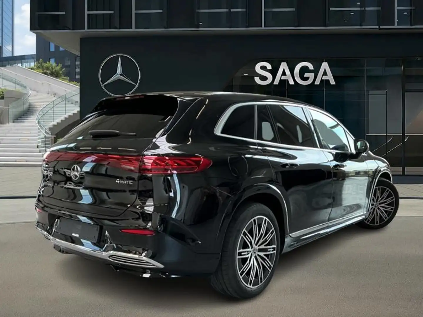 Mercedes-Benz EQS SUV 450 4MATIC SUV AMG Line Schwarz - 2