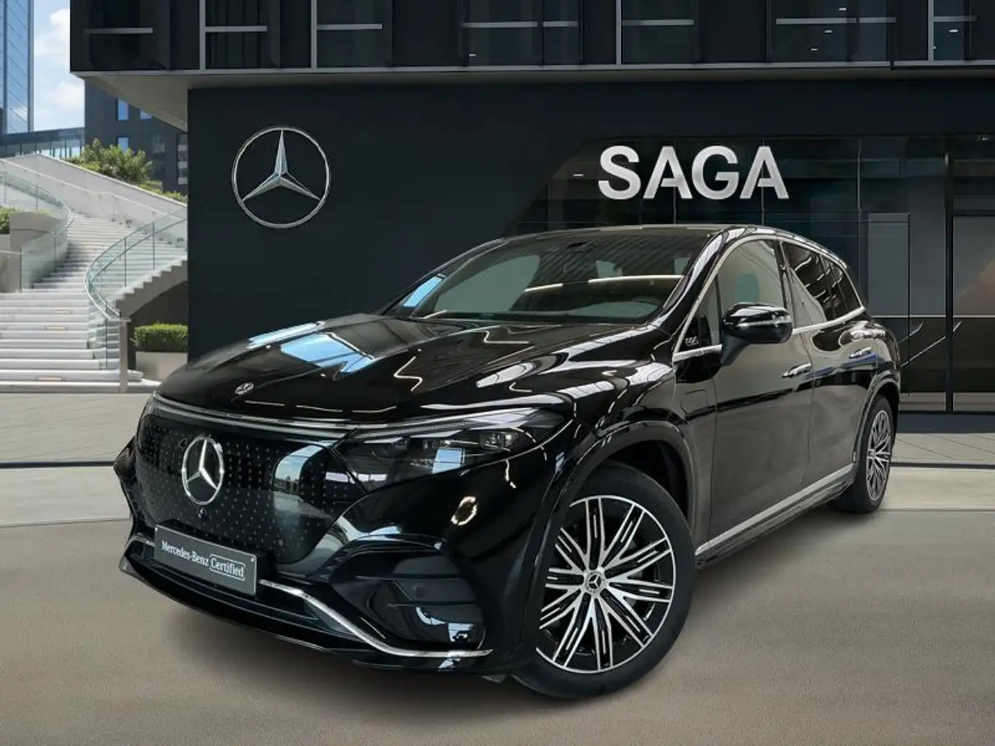 Mercedes-Benz EQS SUV 450 4MATIC SUV AMG Line Schwarz - 1