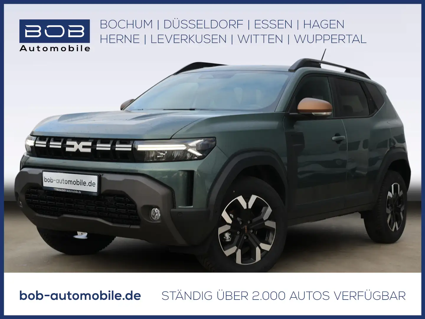 Dacia Duster Extreme TCe 130 4x4 City-P. Technik-P. Grün - 1