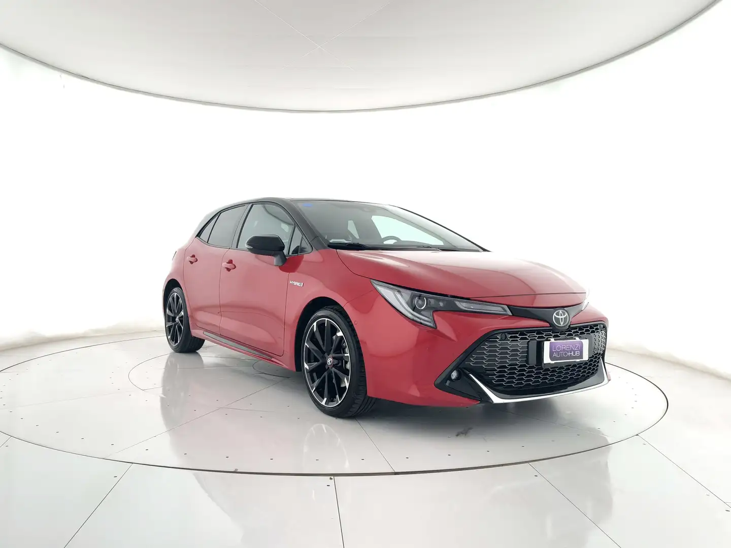 Toyota Corolla 2.0h GR Sport cvt CAMERA+ACC+APP CONNECT Rouge - 1