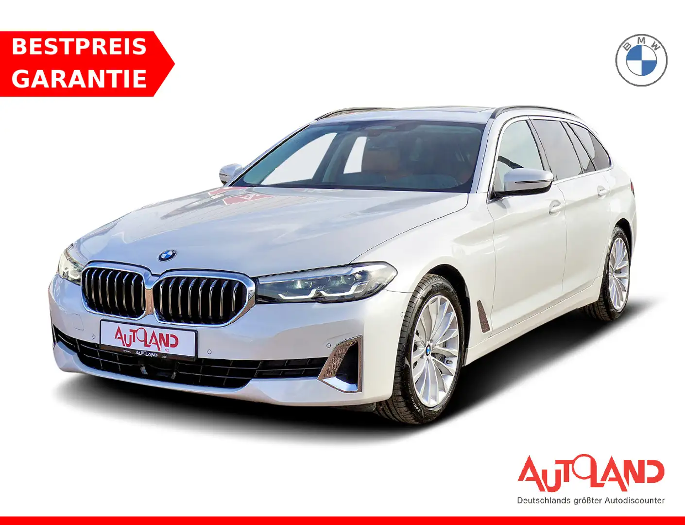 BMW 530 530d xDrive Luxury Line LED Standheizung Kamera Blanc - 1