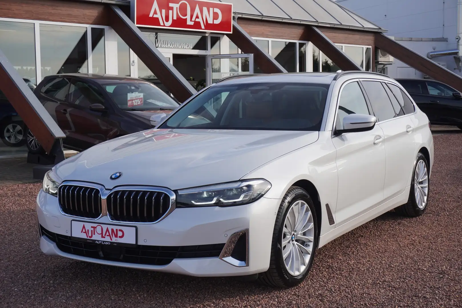 BMW 530 530d xDrive Luxury Line LED Standheizung Kamera Blanc - 2
