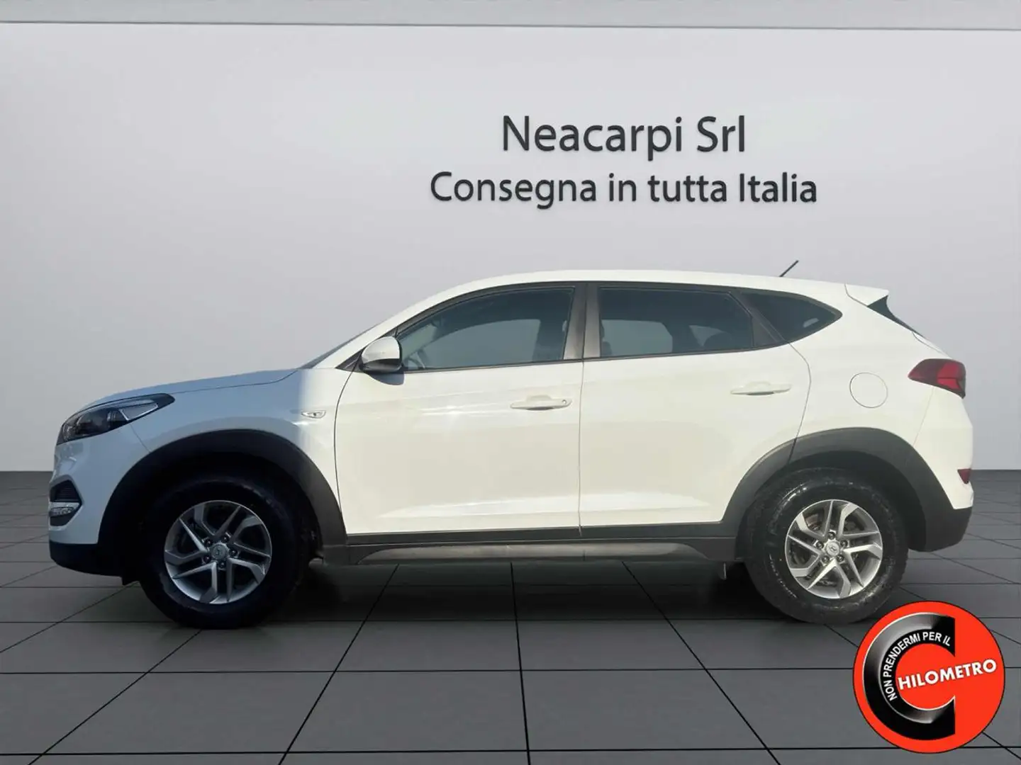 Hyundai TUCSON 1.7 CRDi COMFORT DIURNILEED-E6B-1PROPRIETARIO- Weiß - 2