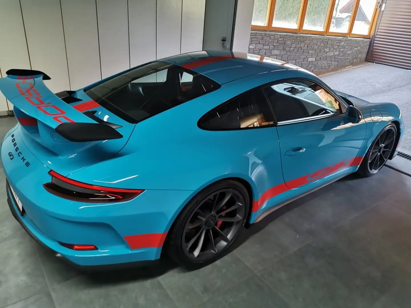 Porsche 911 -991.2 GT3 Clubsport,PTS Sonderfarbe,Approved,Bose Blauw - 1