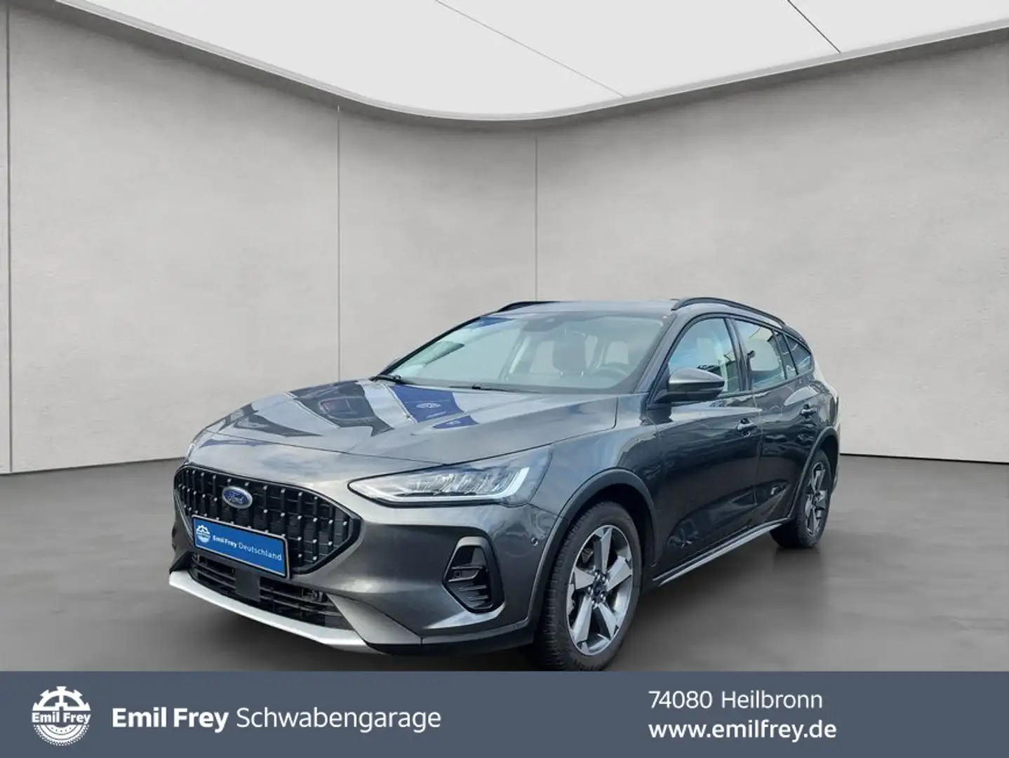 Ford Focus Turnier 1.0 EcoBoost Hybrid ACTIVE Grijs - 1